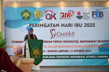 Unila bersama PIISEI Cabang Lampung Gelar Literasi Keuangan dan Digital Peringati Hari Ibu 2025
